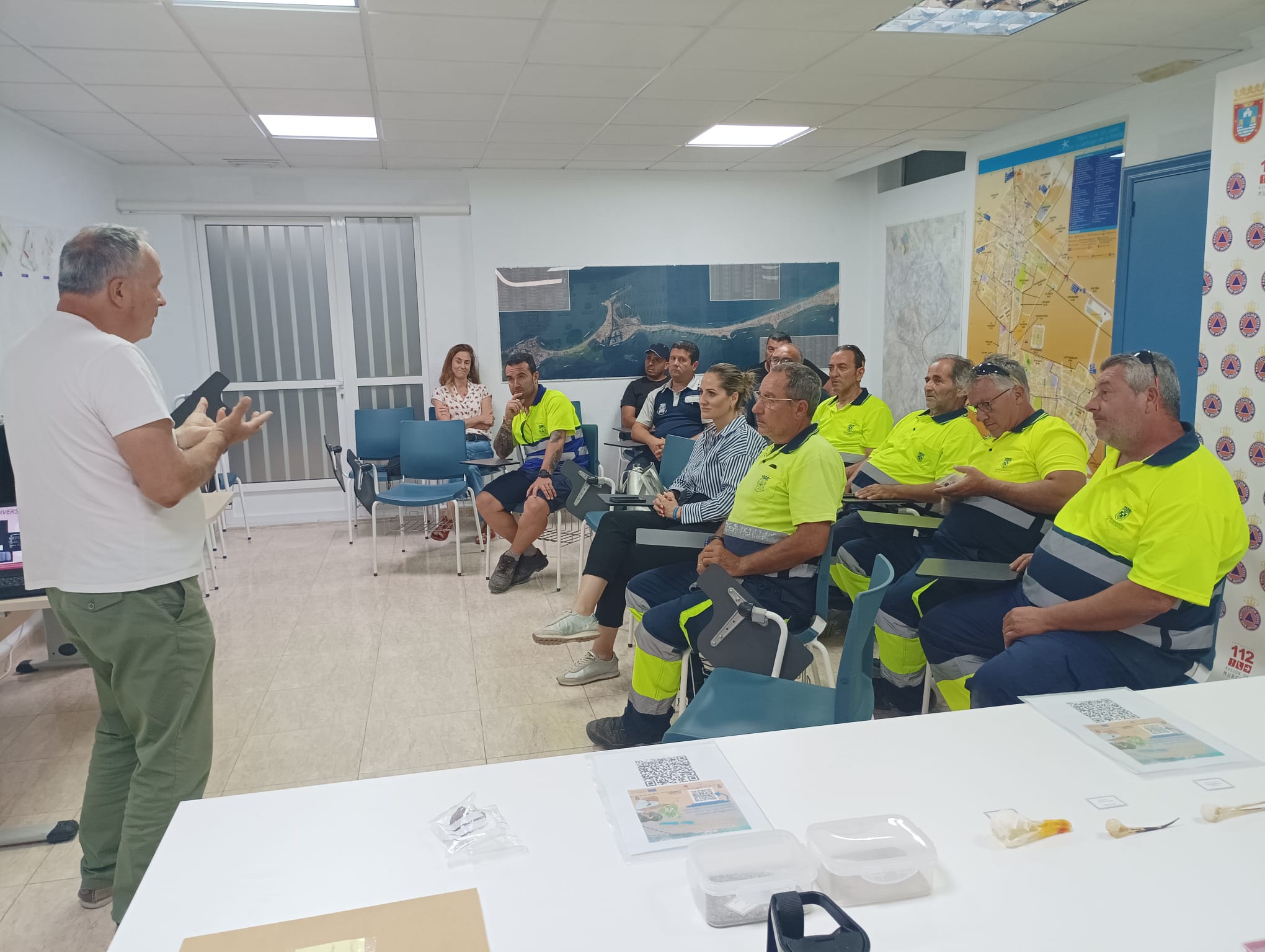 Profesionales municipales se  forman en gestión y conservación de valores naturales del Mar Menor 